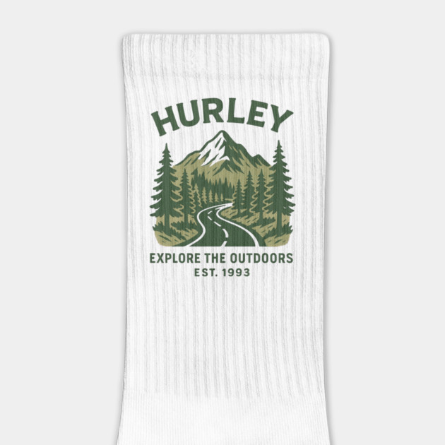 Hurley KY Vintage Evergreen Sunset Eighties Retro 80s 90s by ArtistTee ⭐⭐⭐⭐⭐