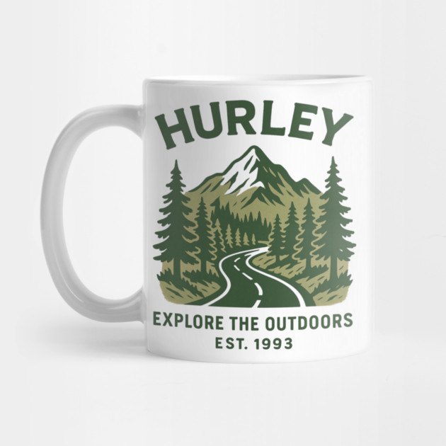 Hurley KY Vintage Evergreen Sunset Eighties Retro 80s 90s by ArtistTee ⭐⭐⭐⭐⭐