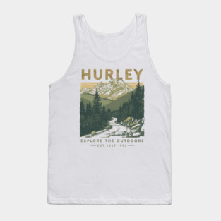 Hurley Kentucky Vintage Retro 80s Sunset Tank Top