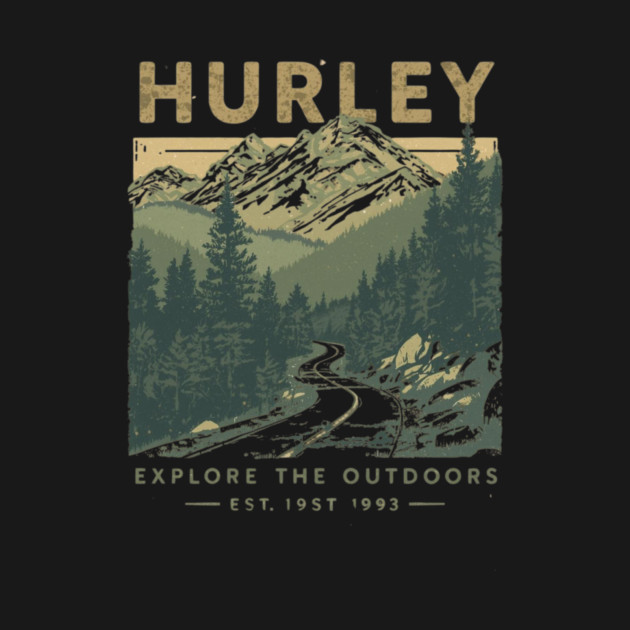 Hurley Kentucky Vintage Retro 80s Sunset by ArtistTee ⭐⭐⭐⭐⭐
