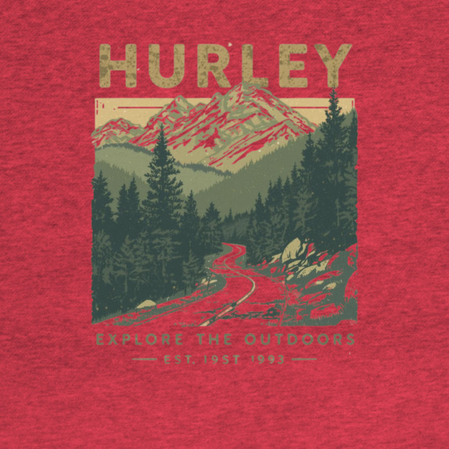 Hurley Kentucky Vintage Retro 80s Sunset by ArtistTee ⭐⭐⭐⭐⭐