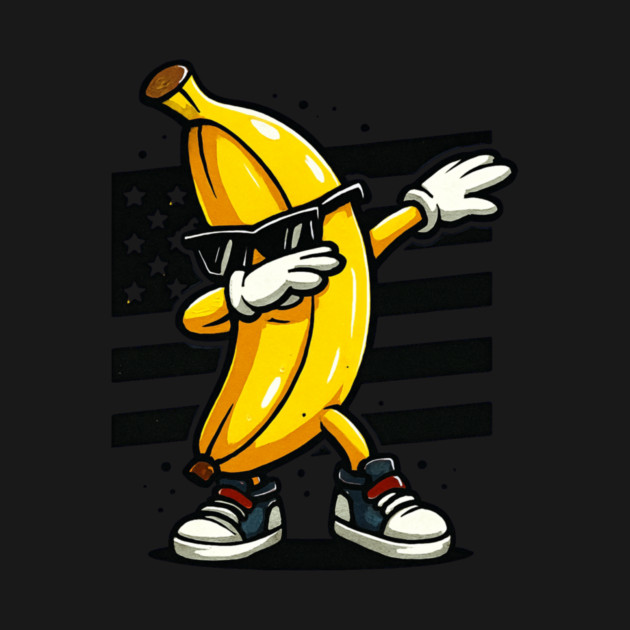 Dabbing Banana with Sunglasses by ArtistTee ⭐⭐⭐⭐⭐