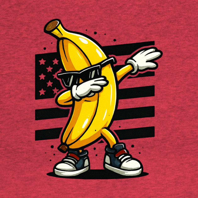 Dabbing Banana with Sunglasses by ArtistTee ⭐⭐⭐⭐⭐