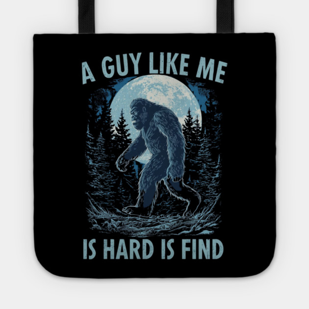 Bigfoot Silhouette Moon Forest Scene Tote by ArtistTee ⭐⭐⭐⭐⭐
