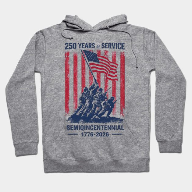 250th Anniversary Celebration 250 Years USA Hoodie by ArtistTee ⭐⭐⭐⭐⭐