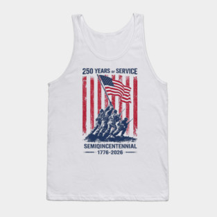 250th Anniversary Celebration 250 Years USA Tank Top