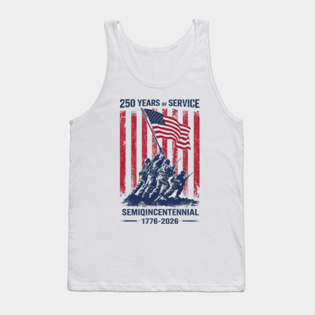 250th Anniversary Celebration 250 Years USA Tank Top by ArtistTee ⭐⭐⭐⭐⭐