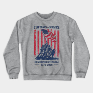250th Anniversary Celebration 250 Years USA Crewneck Sweatshirt