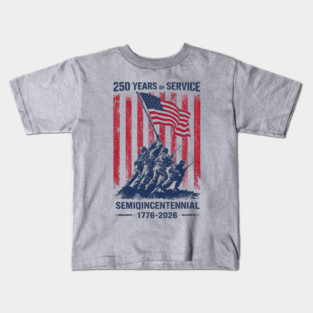 250th Anniversary Celebration 250 Years USA Kids T-Shirt