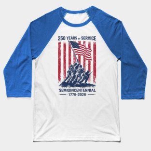 250th Anniversary Celebration 250 Years USA Baseball T-Shirt