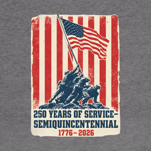 Semiquincentennial Flag Raising Tribute by ArtistTee ⭐⭐⭐⭐⭐