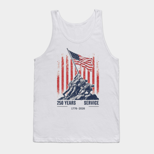 USA 250th Anniversary Celebration 1776-2026 Tank Top by ArtistTee ⭐⭐⭐⭐⭐