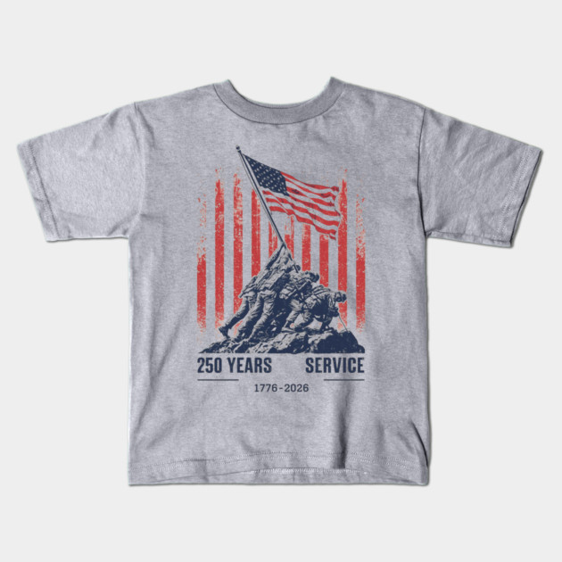 USA 250th Anniversary Celebration 1776-2026 Kids T-Shirt by ArtistTee ⭐⭐⭐⭐⭐