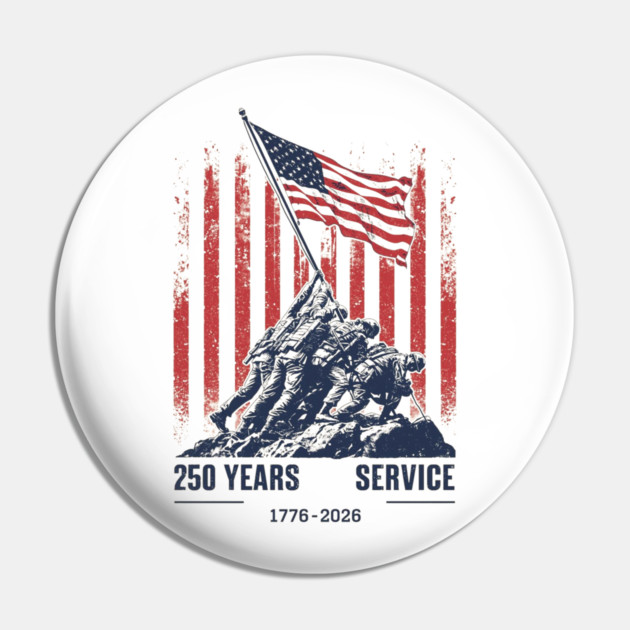 USA 250th Anniversary Celebration 1776-2026 Pin by ArtistTee ⭐⭐⭐⭐⭐