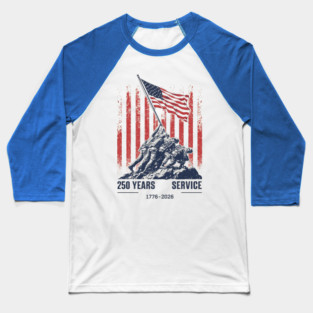 USA 250th Anniversary Celebration 1776-2026 Baseball T-Shirt