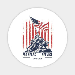 USA 250th Anniversary Celebration 1776-2026 Magnet