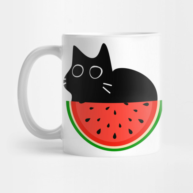 Watermelon Cat by Champanie's Store