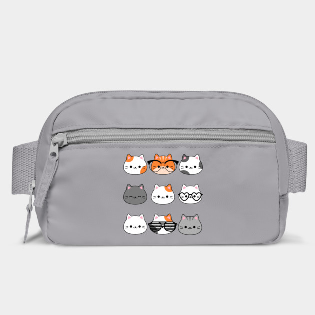 Adorable Kawaii Cat Faces by Champanie's Store