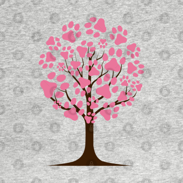 Paw Blossom Tree by Champanie's Store