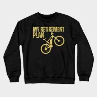 Cycling Funny Biking Crewneck Sweatshirt