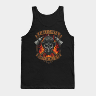 Fire fighter Tank Top