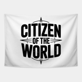 Citizen of The World Tapestry