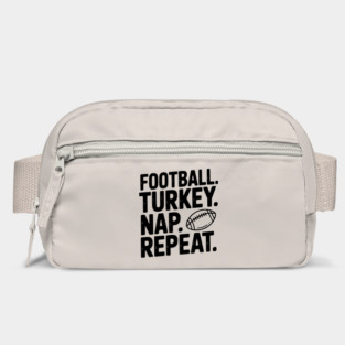 Football Turkey Nap Repeat Bag