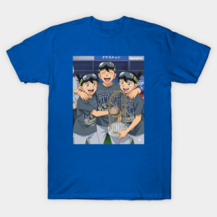 Los Angeles Dodgers world series champions 2025 Anime T-Shirt