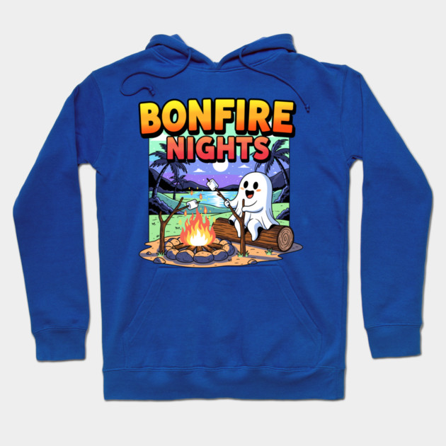 Spooky Bonfire Night Hoodie by enrynz