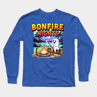 Spooky Bonfire Night Long Sleeve T-Shirt