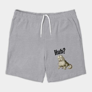 Huh Ugly Medieval Dog Meme Doggo Lovers Shorts