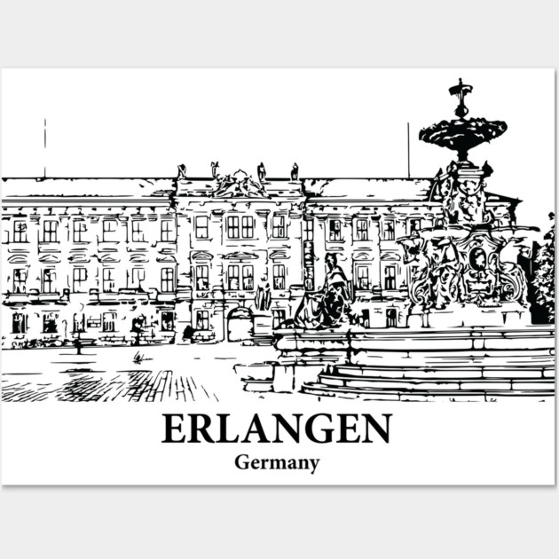 Erlangen - Germany Wall Art by Lakeric