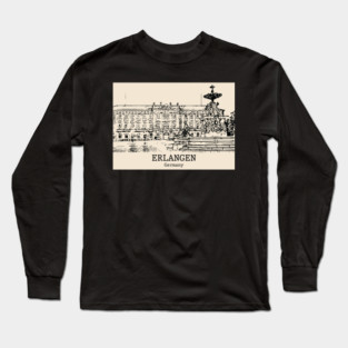 Erlangen - Germany Long Sleeve T-Shirt