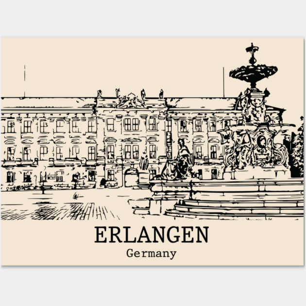 Erlangen - Germany Wall Art by Lakeric