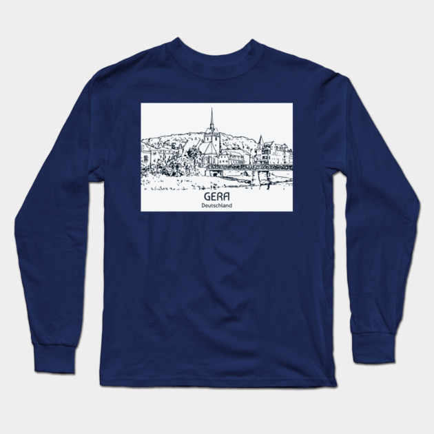 Gera - Deutschland Long Sleeve T-Shirt by Lakeric