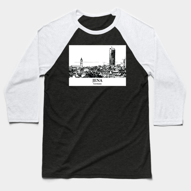 Jena - Germany Baseball T-Shirt by Lakeric