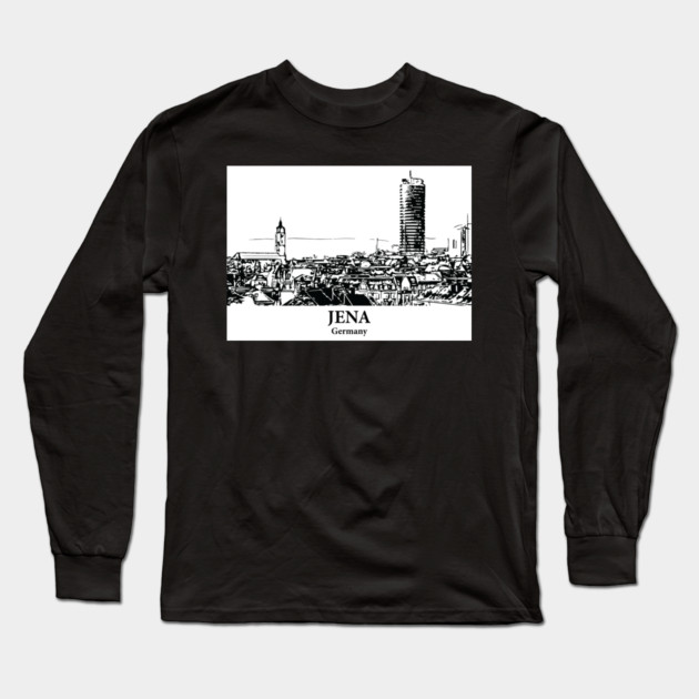 Jena - Germany Long Sleeve T-Shirt by Lakeric