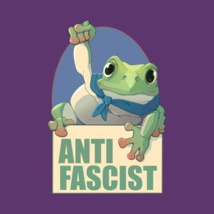 Anti-Fascist Frog T-Shirt