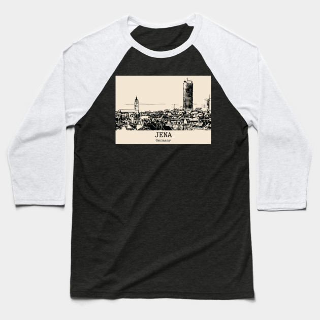 Jena - Germany Baseball T-Shirt by Lakeric