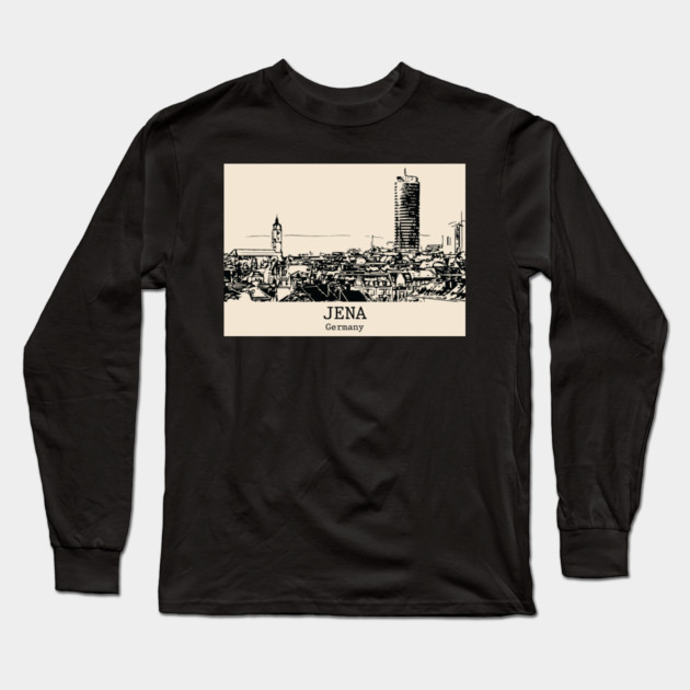 Jena - Germany Long Sleeve T-Shirt by Lakeric