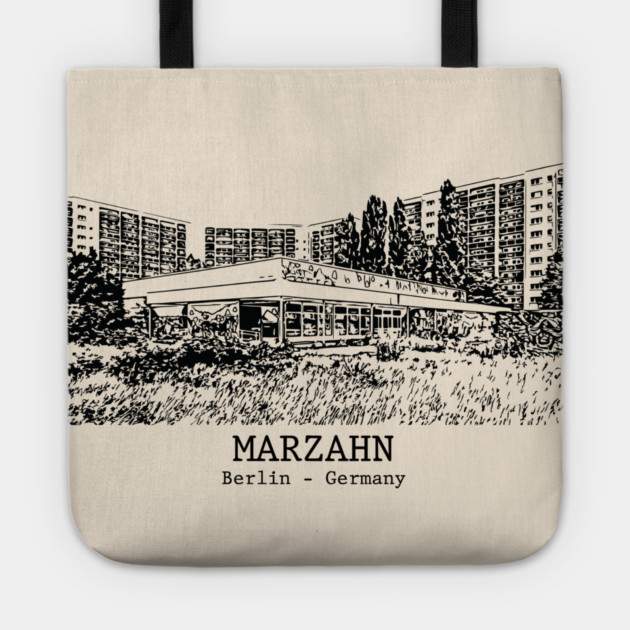 Marzahn - Germany Tote by Lakeric
