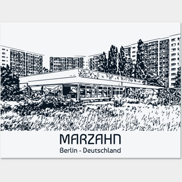 Marzahn - Deutschland Wall Art by Lakeric
