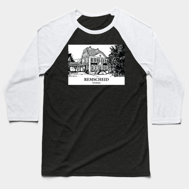 Remscheid - Germany Baseball T-Shirt by Lakeric