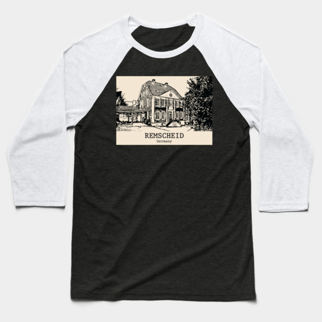 Remscheid - Germany Baseball T-Shirt by Lakeric