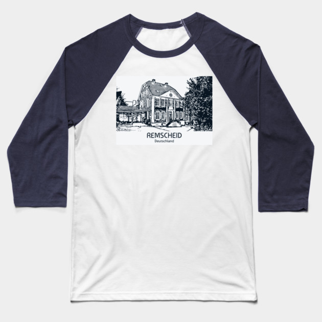Remscheid - Deutschland Baseball T-Shirt by Lakeric