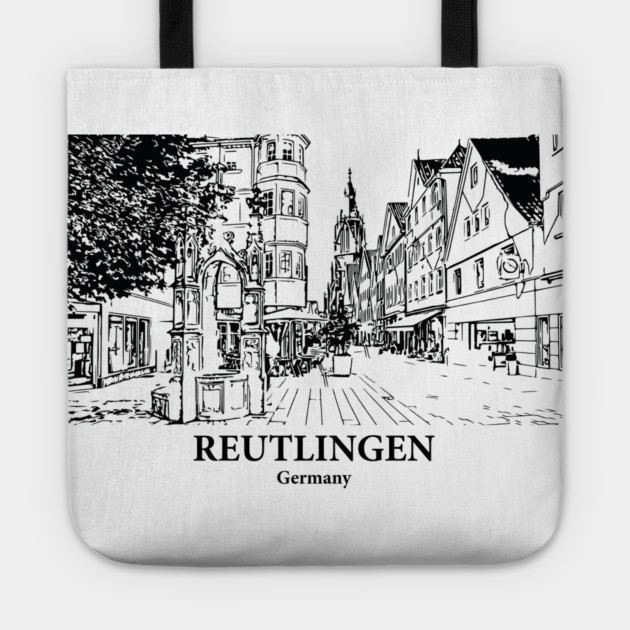 Reutlingen - Germany Tote by Lakeric