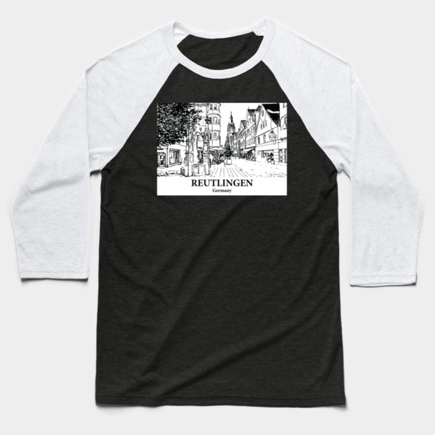 Reutlingen - Germany Baseball T-Shirt by Lakeric