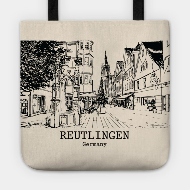 Reutlingen - Germany Tote by Lakeric