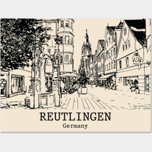 Reutlingen - Germany Posters and Art