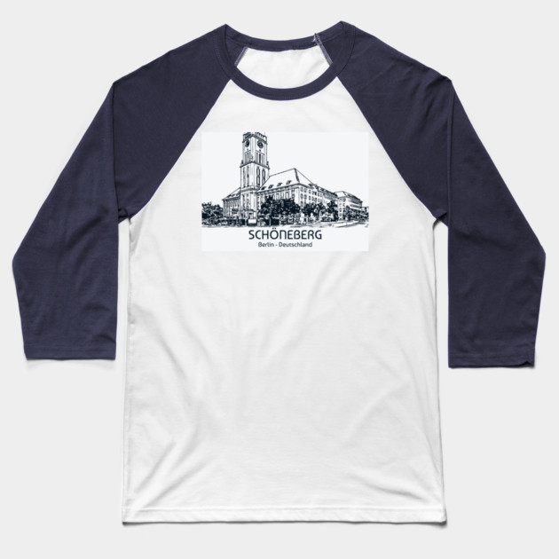 Schoeneberg - Deutschland Baseball T-Shirt by Lakeric